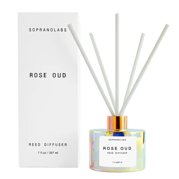 Rose Oud Reed Diffuser 207ml - Slowood