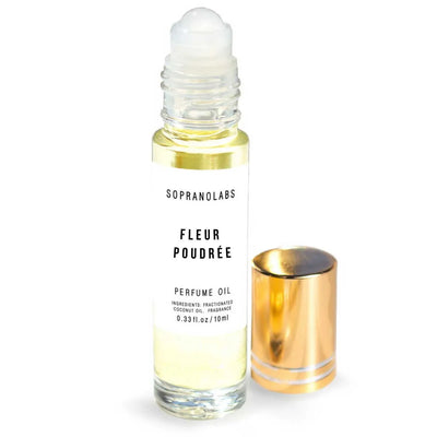 Fleur Poudree Vegan Perfume Oil 10ml - Slowood