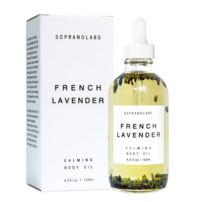 French Lavender Calming Body Oil - Slowood
