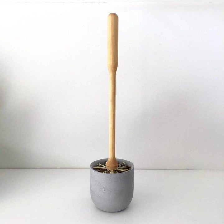 Toilet Brush Grey Cup - Slowood