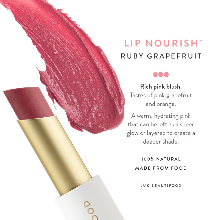 Lip Nourish - Ruby Grapefruit 3g