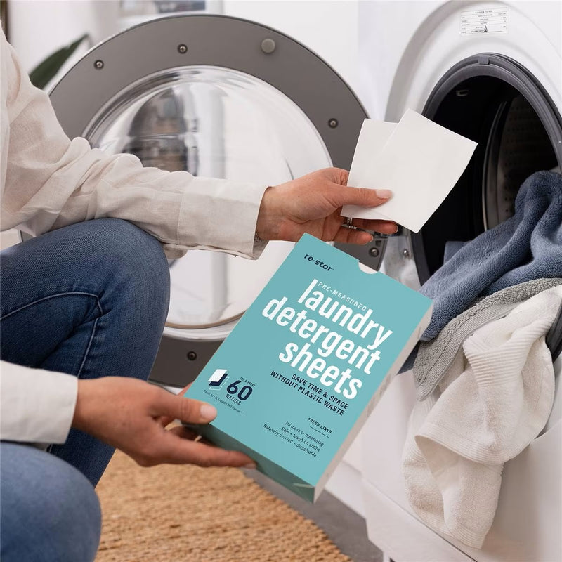 Laundry Detergent Sheets - Fresh Linen - Slowood