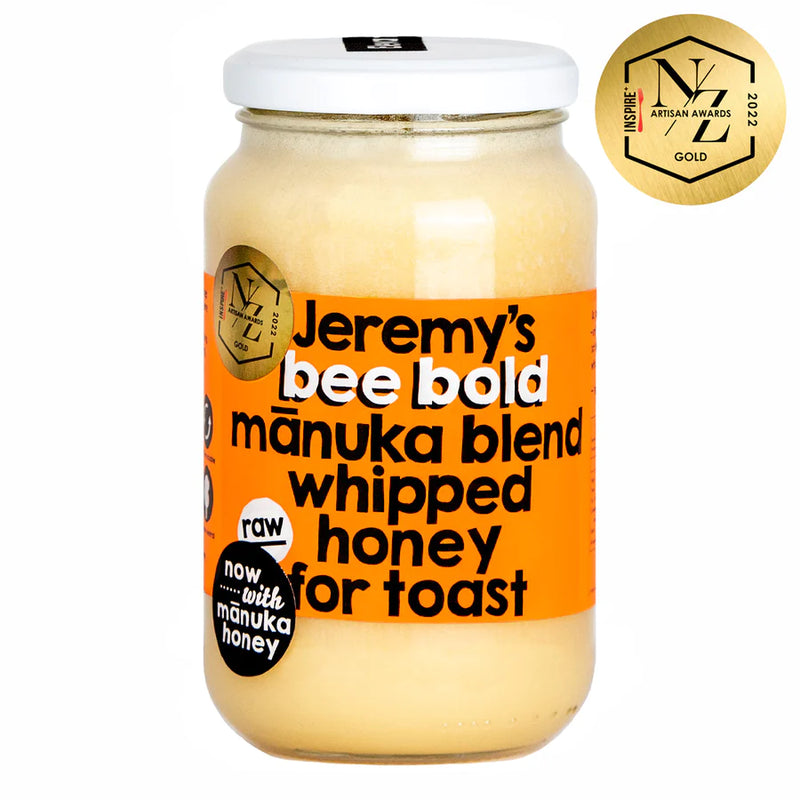 Bee Bold Whipped Honey 480g - Slowood