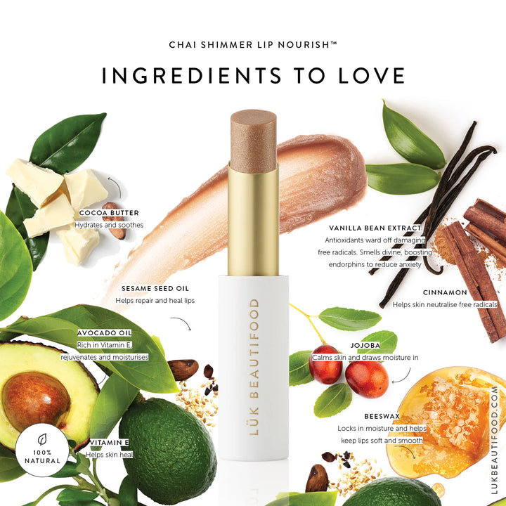 Lip Nourish - Chai Shimmer 3g