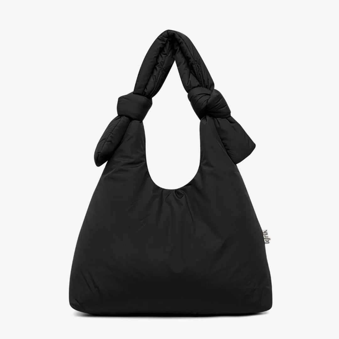 Biwa Puffy Bag - Black