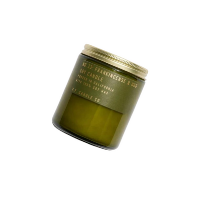 Frankincense & Oud Soy Candle - Slowood