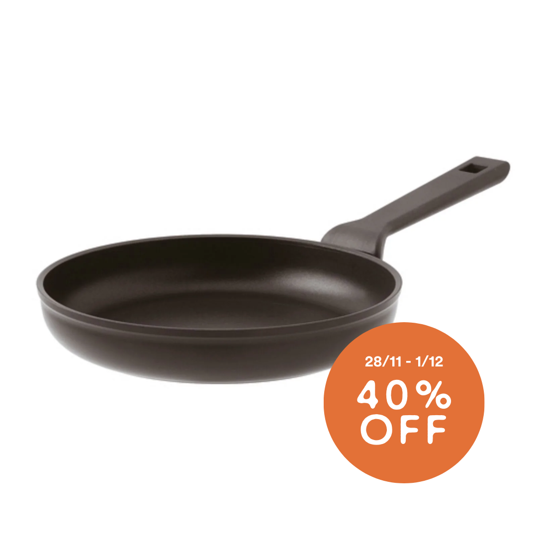 Frypan 1 Handle Cm 24 Titan Pro Double Induction Aluminum