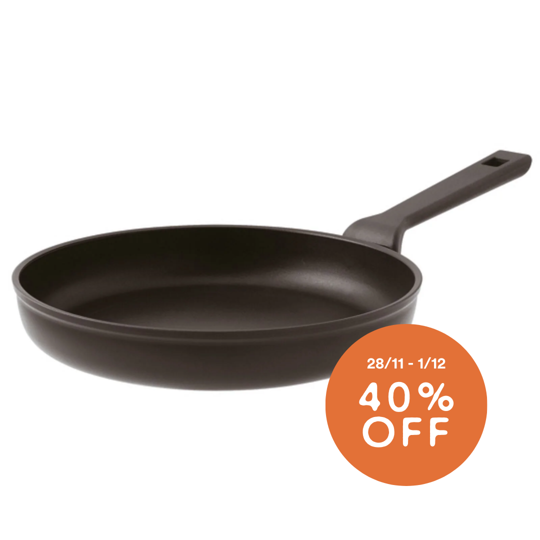 Frypan 1 Handle Cm 28 Titan Pro Double Induction Aluminum