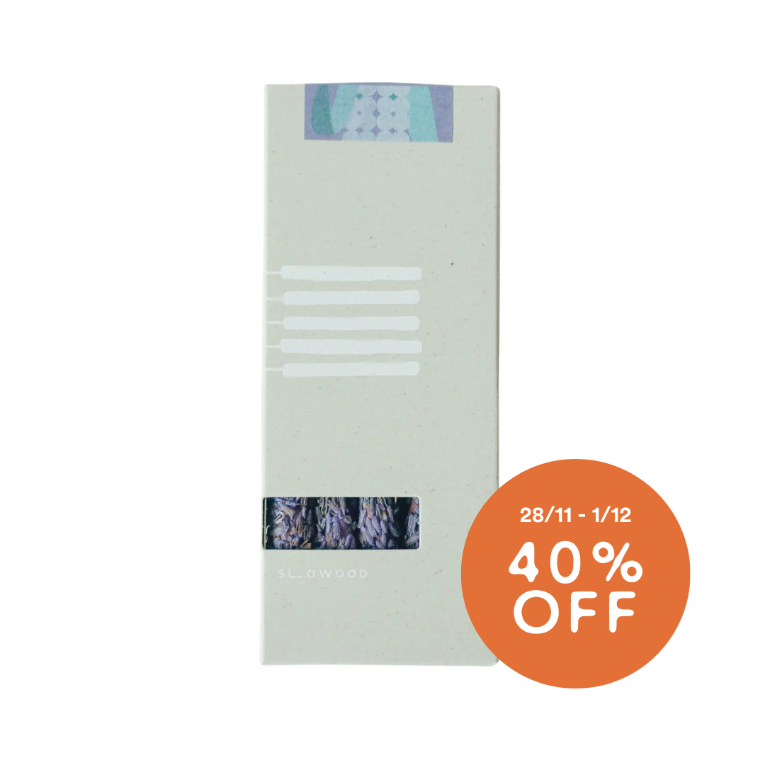 Natural Hand Rolled Incense Sticks (5pcs) Lavender Buds