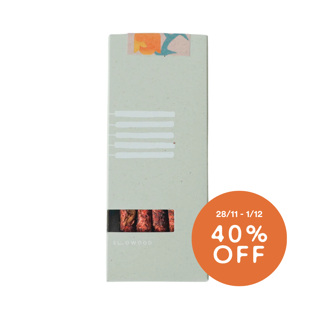 Natural Hand Rolled Incense Sticks (5pcs) Rose Petals