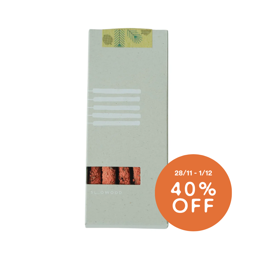 Natural Hand Rolled Resin Incense Sticks (5pcs) Amber