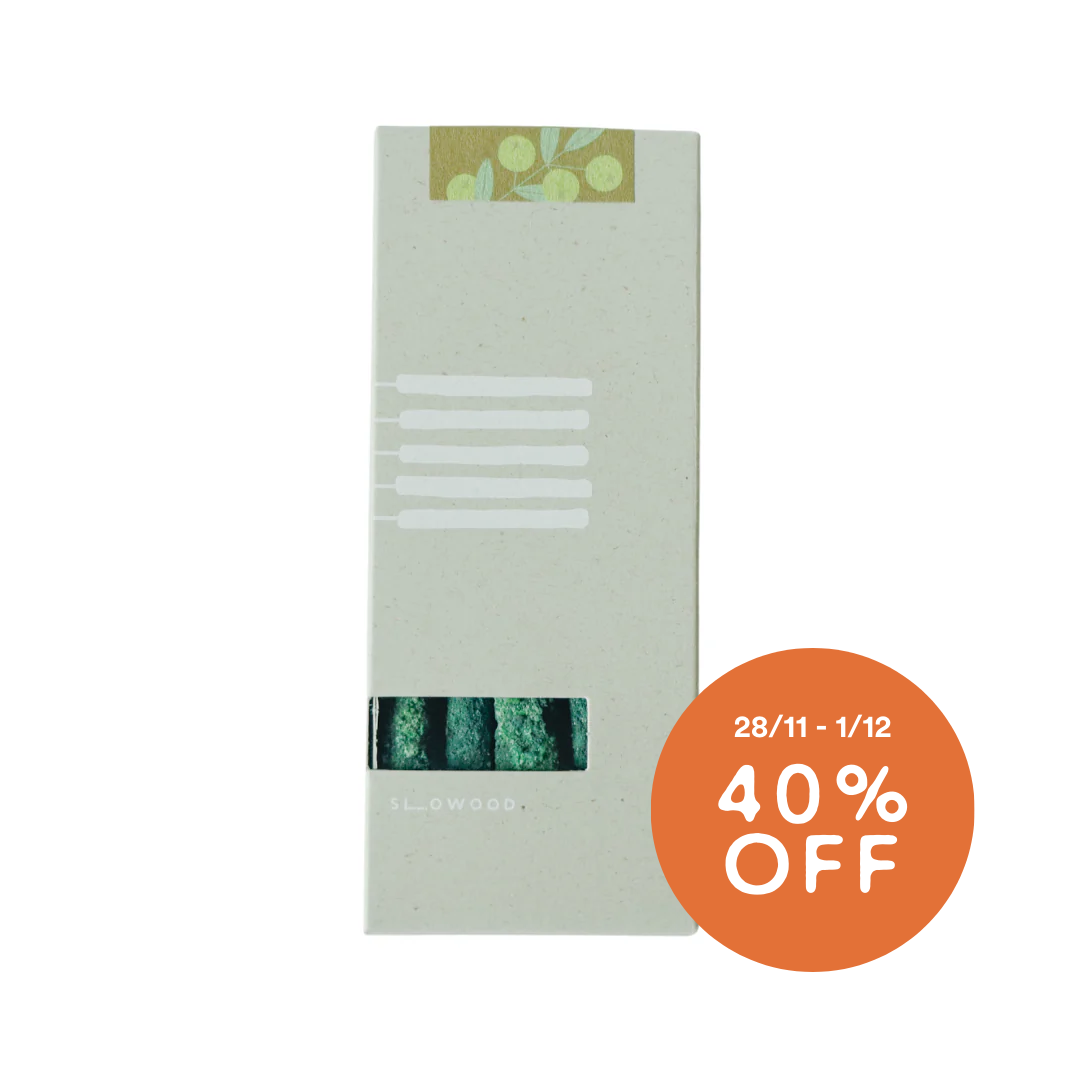 Natural Hand Rolled Resin Incense Sticks (5pcs) Guggal