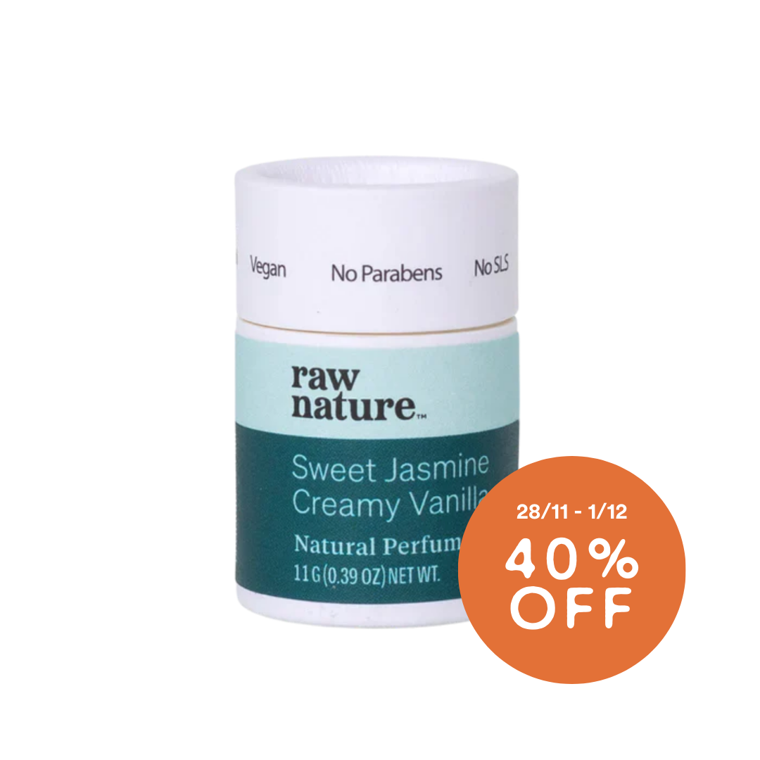 Natural Perfume - Sweet Jasmine + Creamy Vanilla 11g