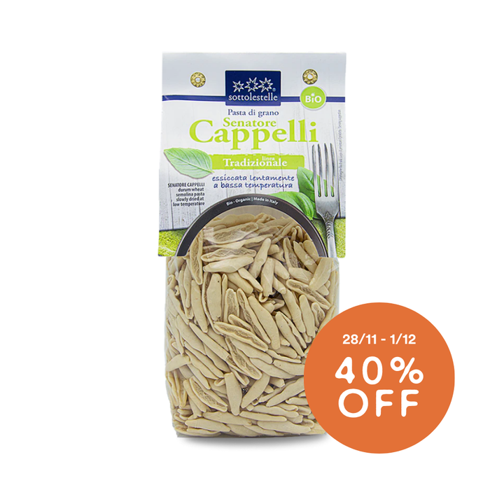 Organic Senatore Cappelli Wheat Cavatelli Pasta 500g