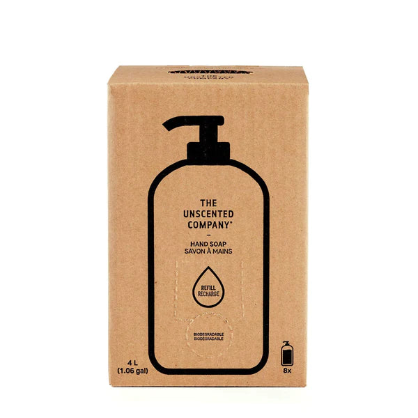 U04 - Unscented Hand Soap Refill Box - Slowood