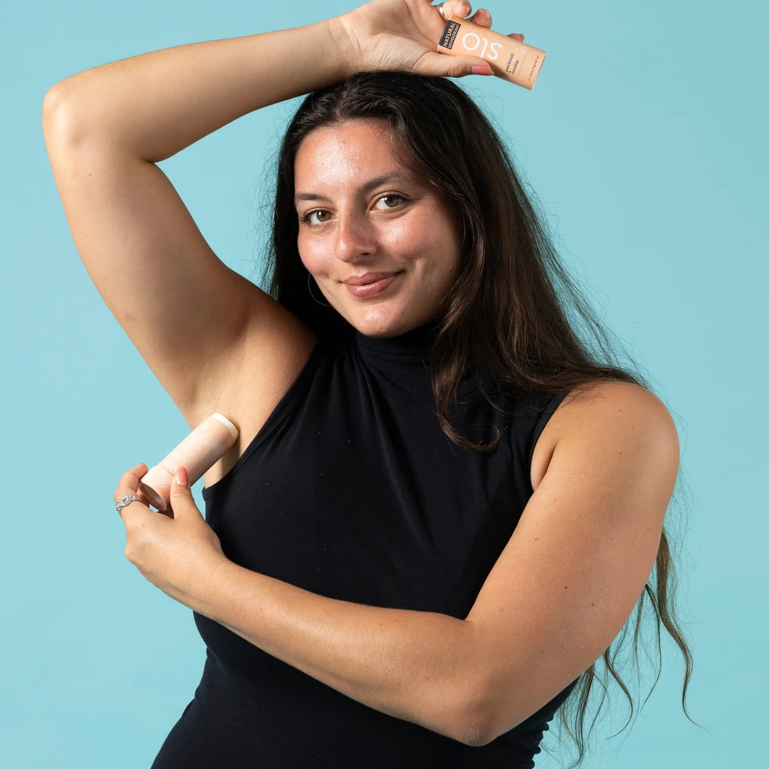 Natural Deodorant - Patchouli + Rose