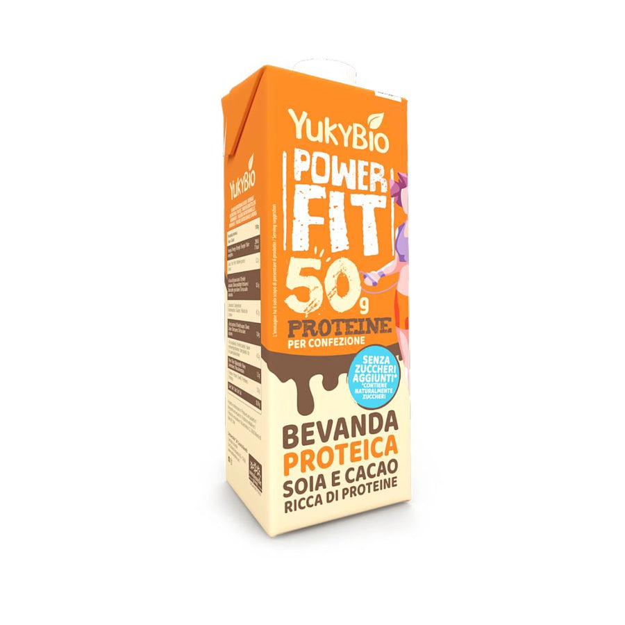 Organic Vegan Powerfit soy protein milk with cocoa - Slowood