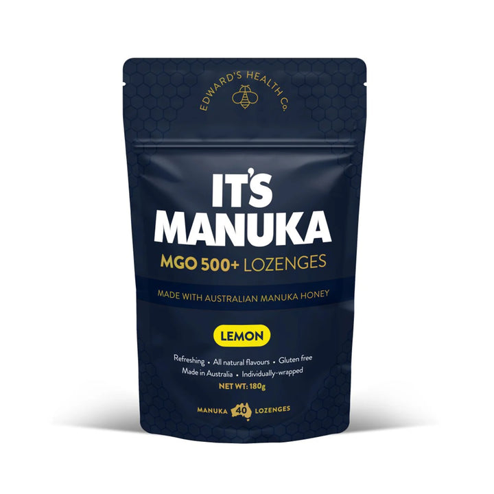 MGO500+ Manuka Lozenges - Lemon - Slowood