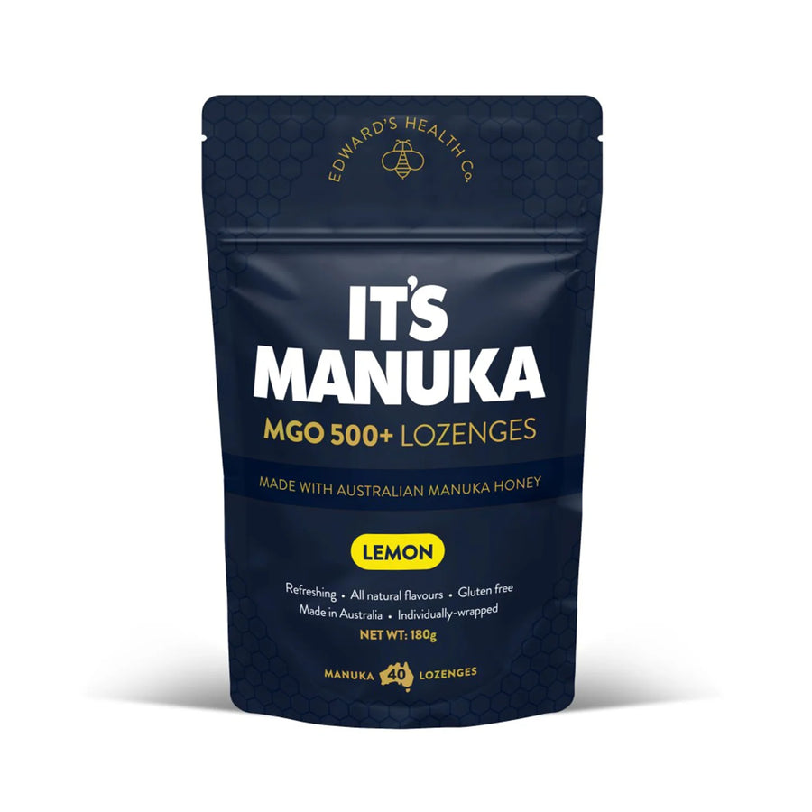 MGO500+ Manuka Lozenges - Lemon - Slowood