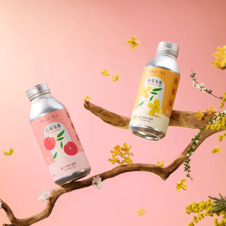桂花烏龍無糖冷泡茶 400 毫升