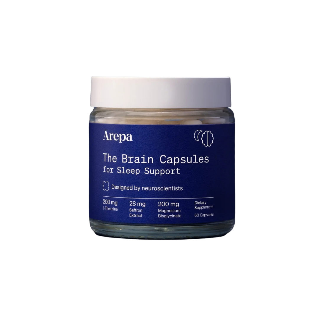 The Brain Capsules for Sleep Support (60 cap) - Slowood