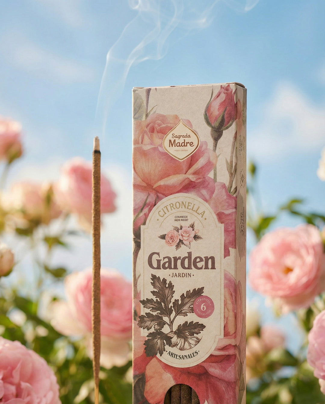 Incense Garden Citronella & Roses - Slowood