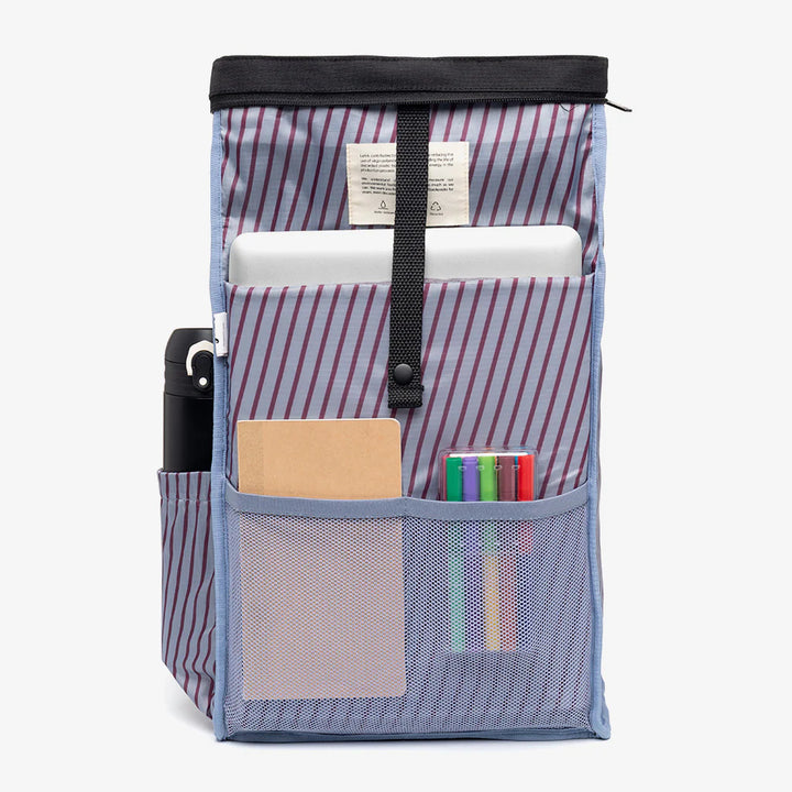 Recycled Roll Mini Backpack - Black