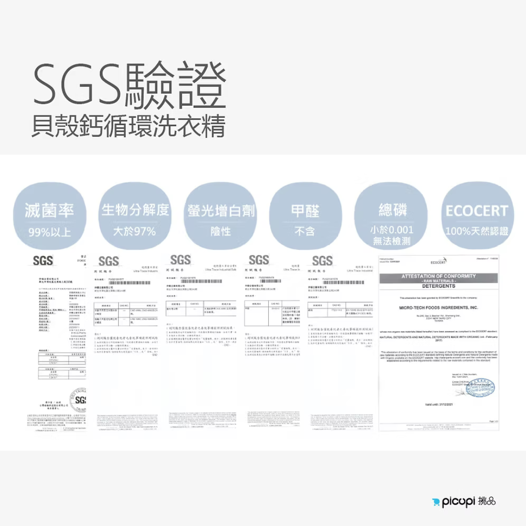 EcoCal® Laundry Detergent Sweet Orange Scented 2000ml - Slowood