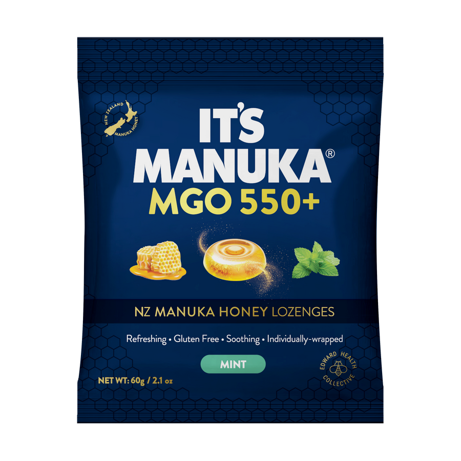 MGO550+ Manuka Lozenges - Mint - Slowood