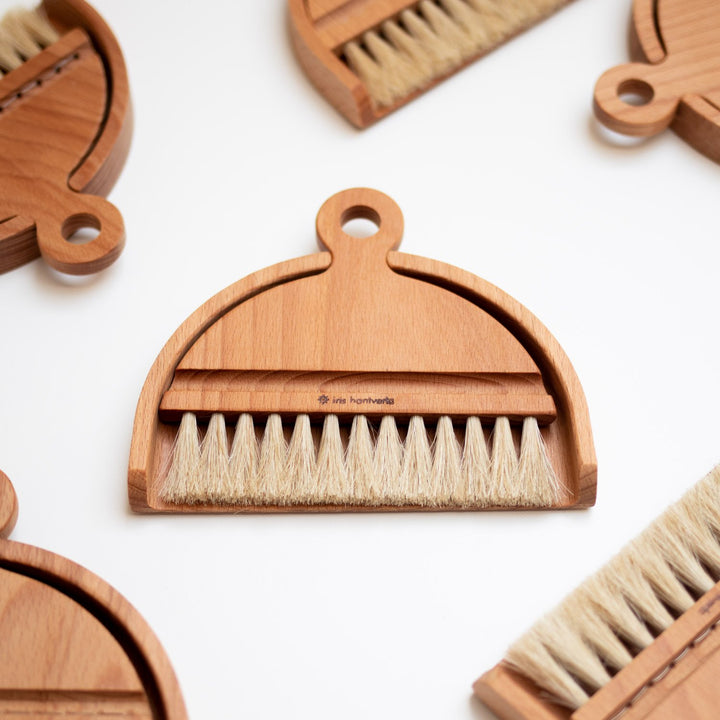 Set Of Table Brush (Beech, Horse hair) - Slowood