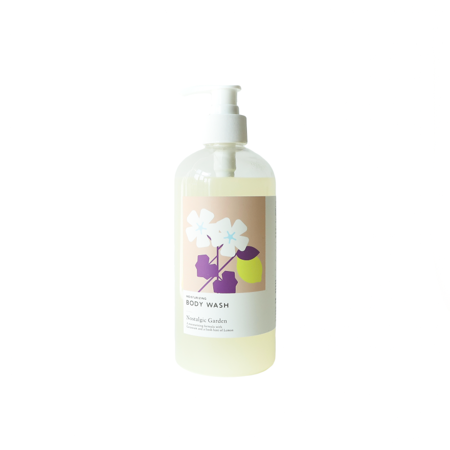 Moisturizing Body Wash - Nostalgic Garden (500ml Bottle)