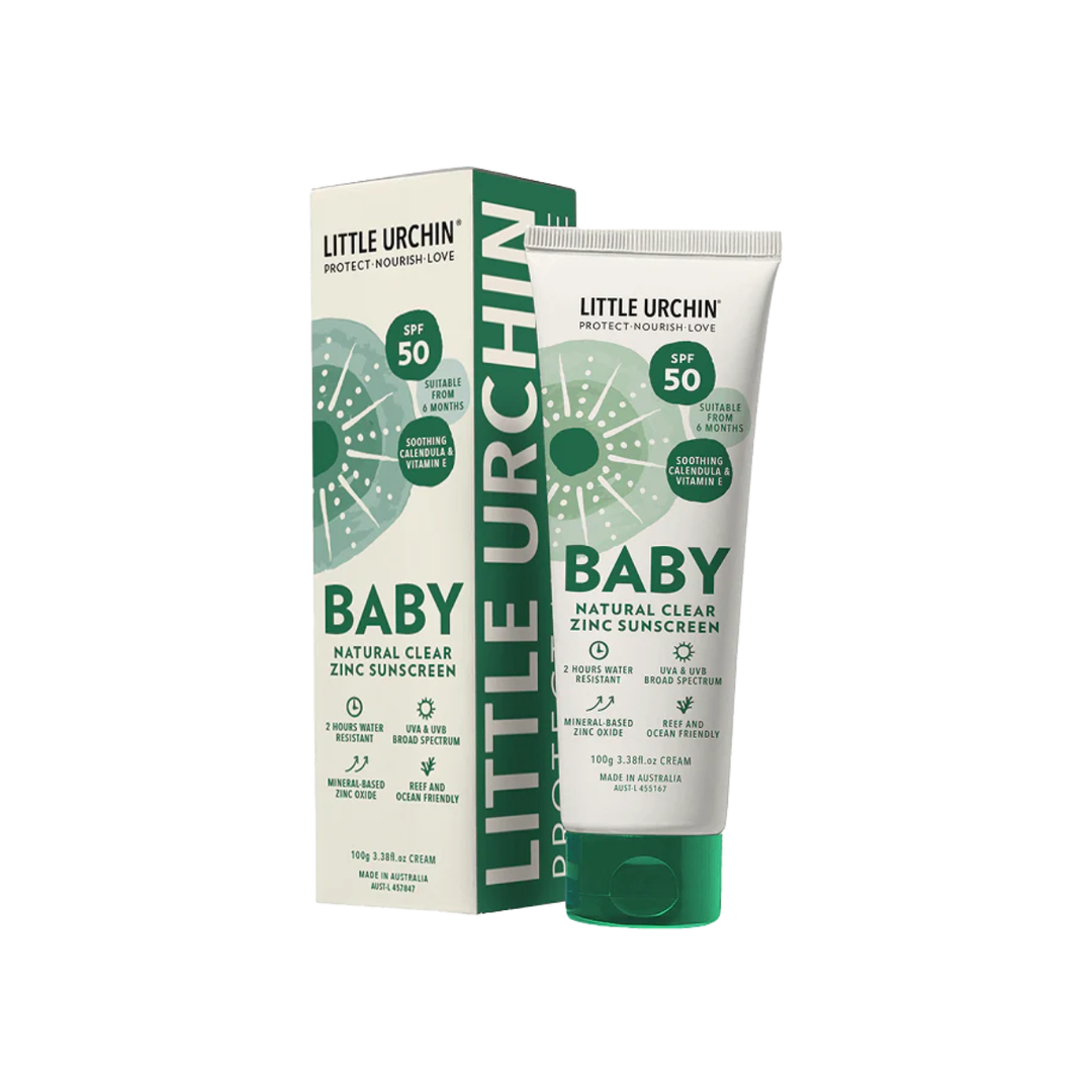 SPF50 Baby Natural Clear Zinc Sunscreen 100g
