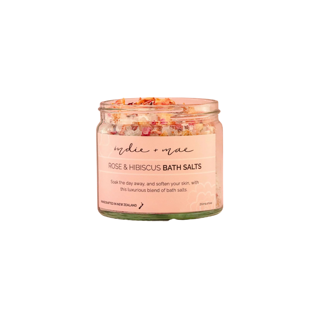 Bath Salt - Rose & Hibiscus