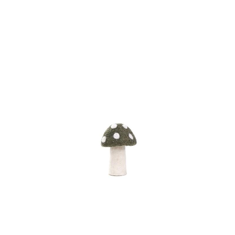 Muskhane - Dotty Mushrooms - Mineral Grey - Slowood