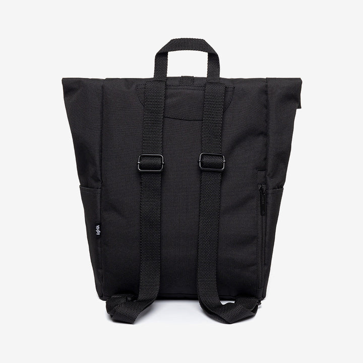 Recycled Roll Mini Backpack - Black