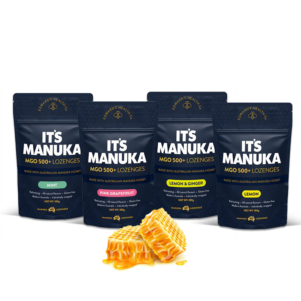 MGO500+ Manuka Lozenges - Lemon Ginger - Slowood
