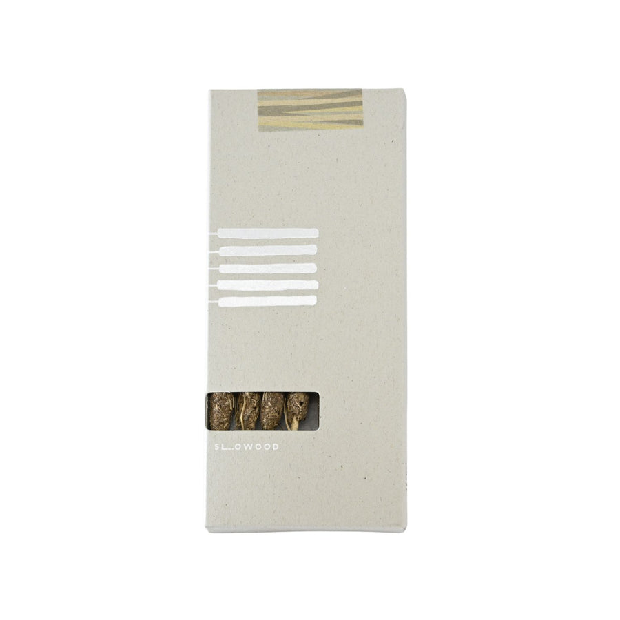 Natural Hand Rolled Incense Sticks (5pcs) Vetiver Roots - Slowood