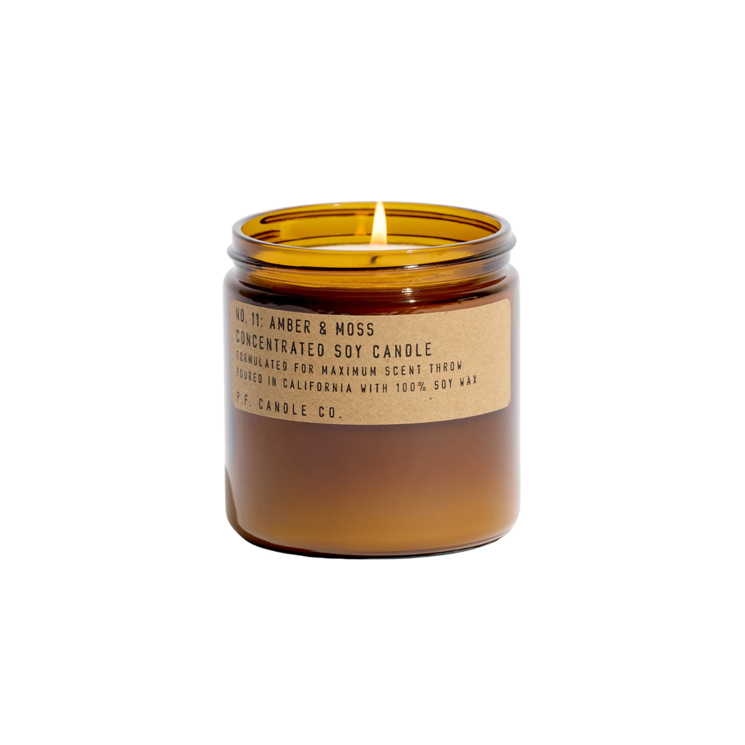 Amber & Moss Large Concentrated Candle 12.5 oz