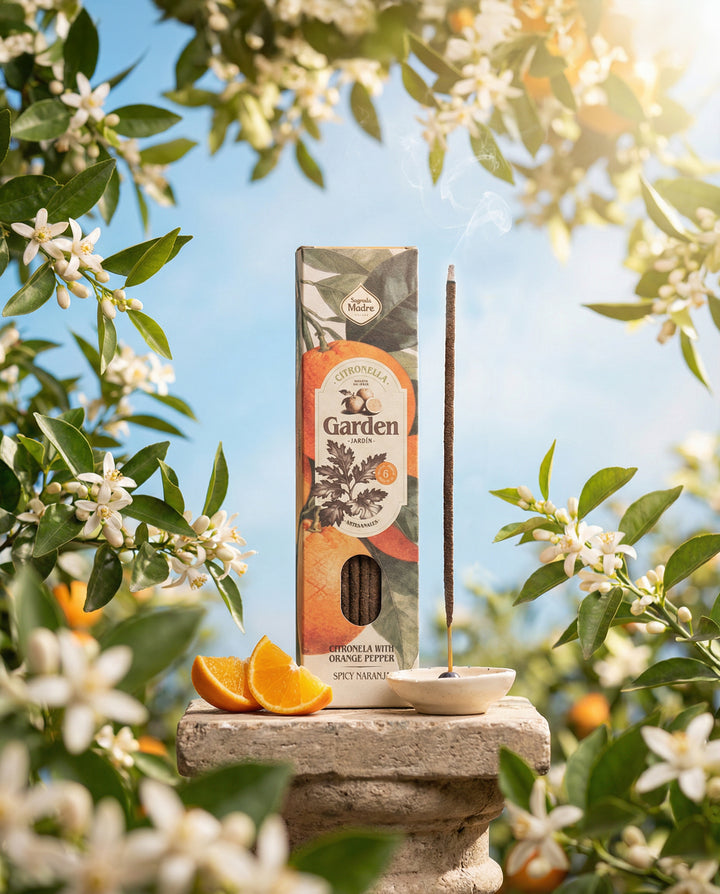 Incense Garden Citronella & Pepper Orange - Slowood