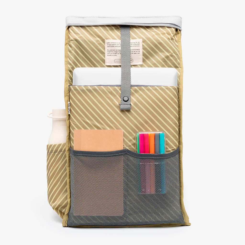 Recycled Roll Mini Backpack - Cool Grey