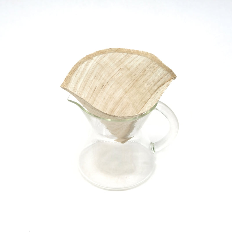 Reusable Handcrafted Ramie Coffee Filter-S