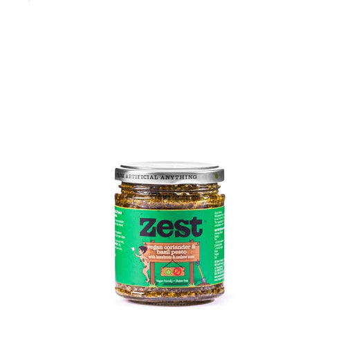 Vegan Coriander & Basil Pesto 165g - Slowood