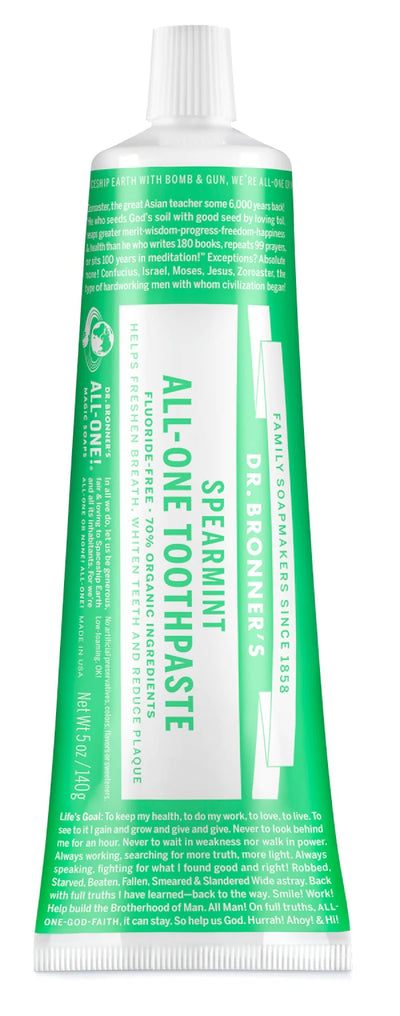 Organic Spearmint Toothpaste - Slowood
