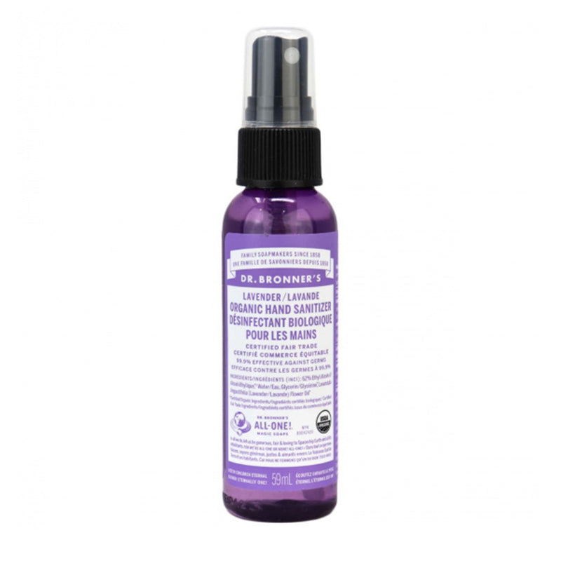 Organic Lavender Hand Sanitizer 60ml