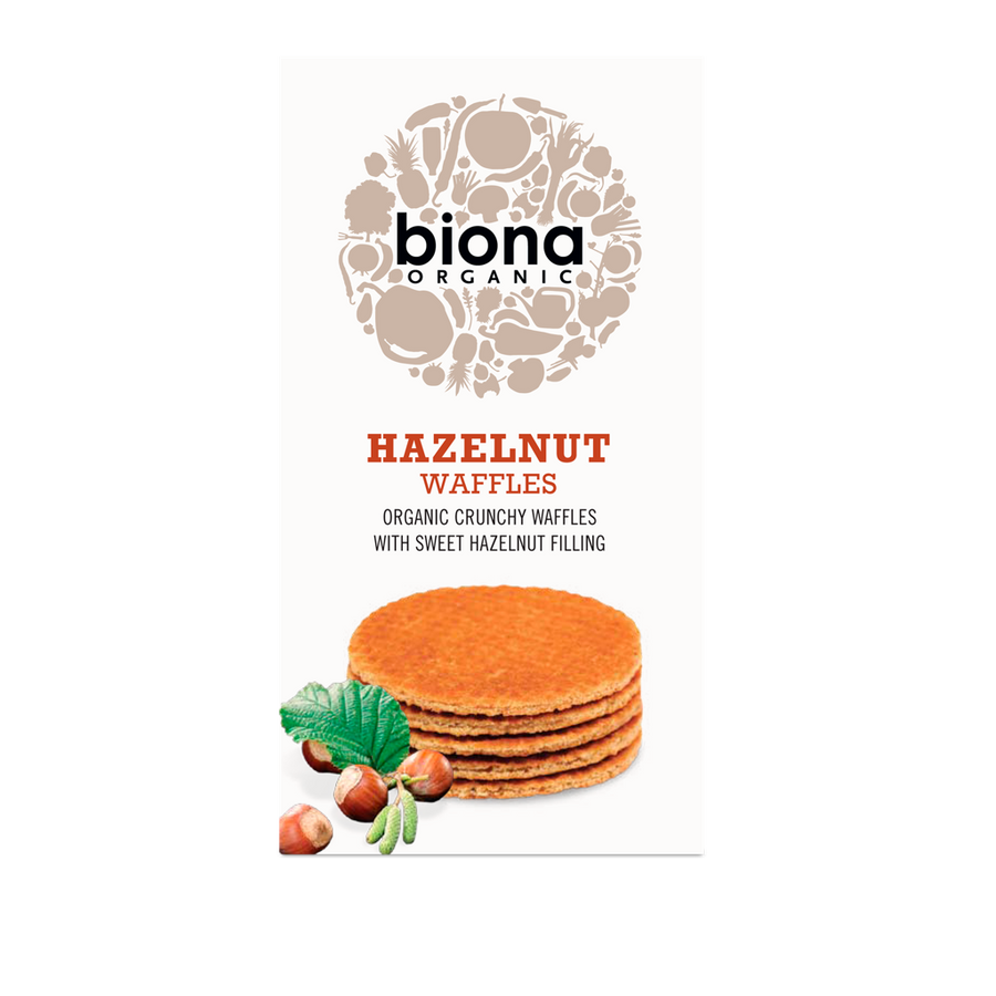 Organic Vegan Hazelnut Syrup Waffles - Slowood