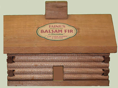 Large Cabin Burner with Balsam Fir Incense - Slowood