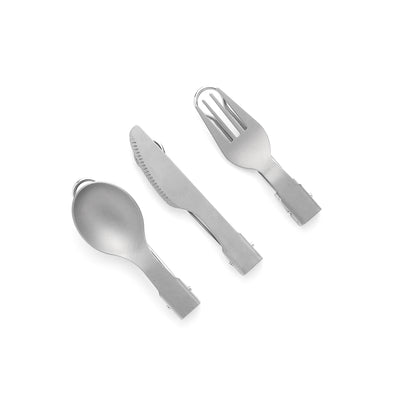Titanium Foldable Cutlery Set - Slowood