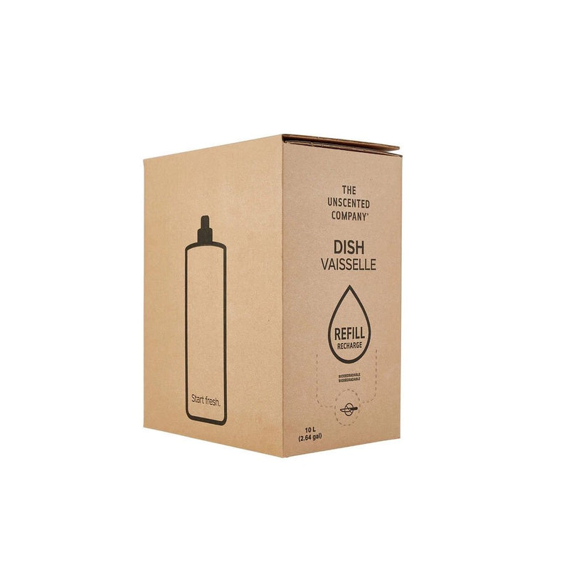 U01 - Unscented Dish Soap Refill Box - Slowood