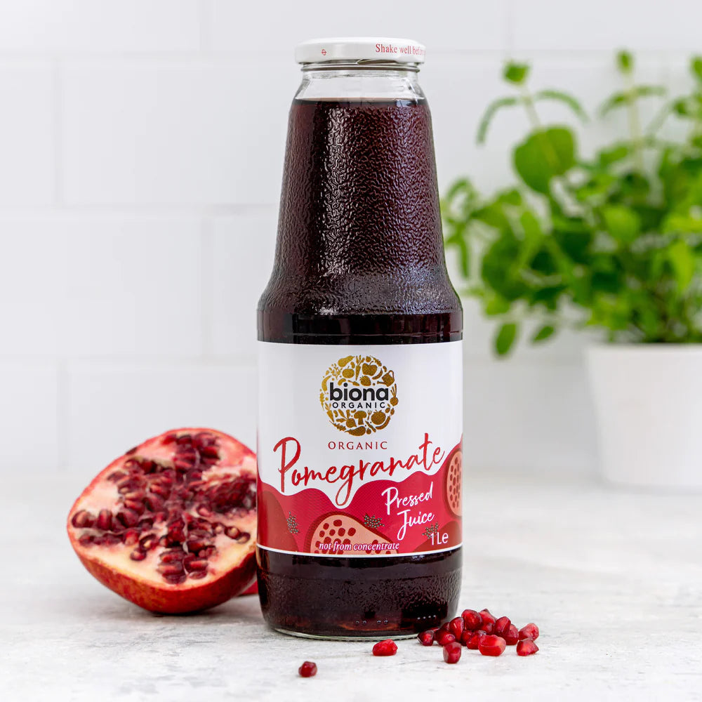 Organic Pomegrante Pure Juice - Slowood