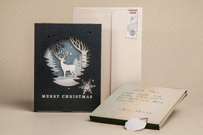 Cutout Card - Merry Christmas - Slowood